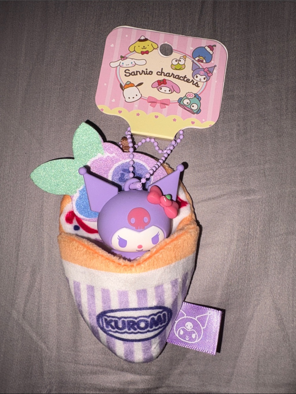 Sanrio Kuromi Crêpe Charm